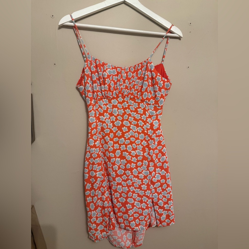Pull&bear summer mini open back dress